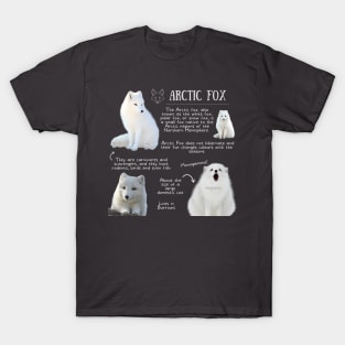 Animal Facts - Arctic Fox T-Shirt